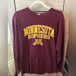 Minnesota gophers long sleeve t-shirt